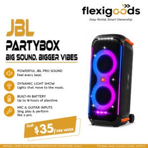 JBL PartyBox Rent to Own NZ with Weekly Payments from Flexigoods
