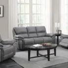 Rent to own lounge suite NZ – Maira Grey 3+1+1 Lounge Suite
