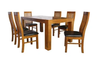🍴 Dylan 7-Piece Dining Suite (1.8m) – Just $32.99/Week!